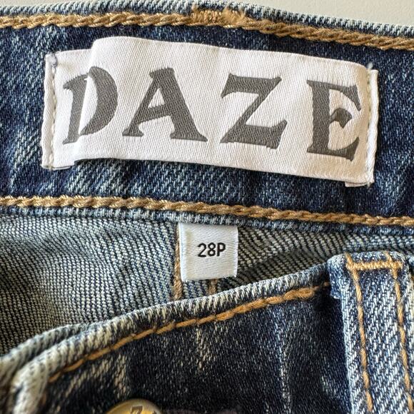 NWT Daze Denim Daily Driver High Rise Skinny Straight Jeans Streetwear Casual 28 - Picture 7 of 14